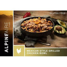 Alpine Aire Backpacking Meals Summer Gear - Camp Accessories Alpine Aire Mexican Style Grilled Chicken Bowl GF