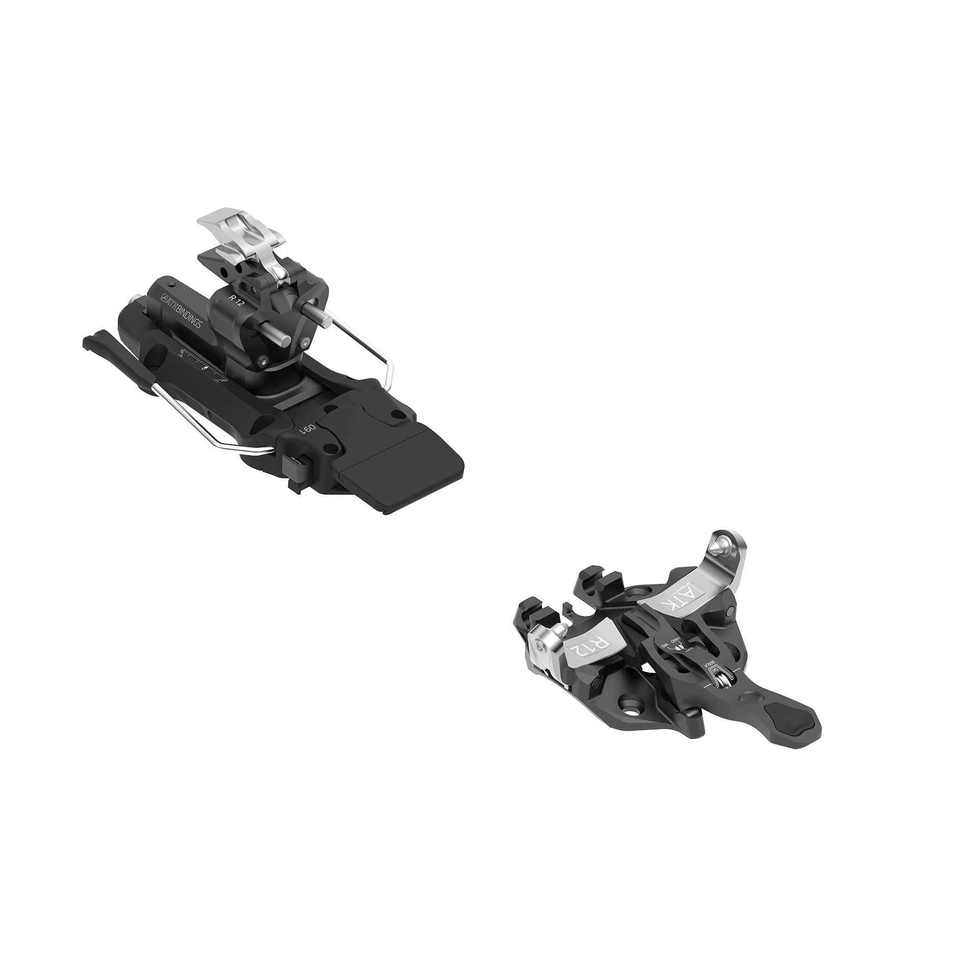 ATK Raider 12 Alpine Touring Binding (23/24) Ski Bindings - Touring Bindings - All Mountain ATK Black 86mm 