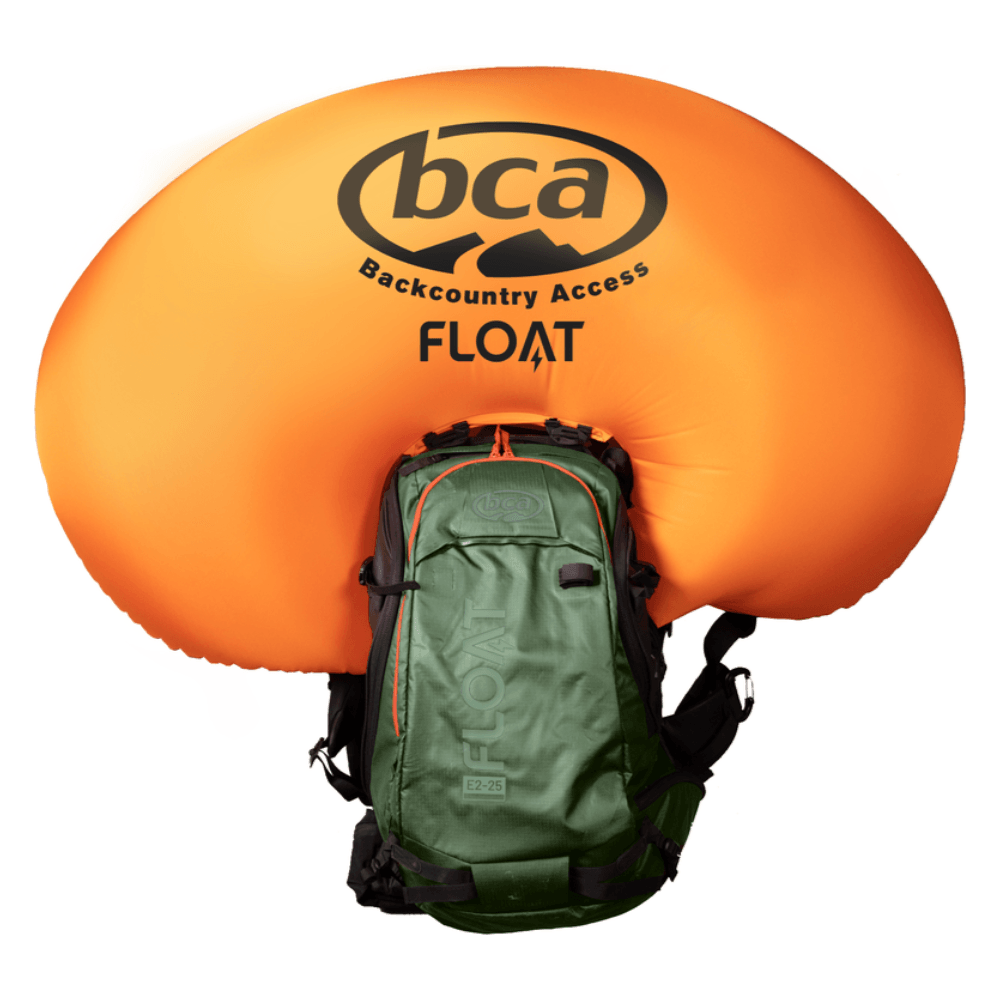 BCA Float E2 25L Airbag Pack Backpacks and Bags - Winter Pack Airbag BCA Medium/Large Green 