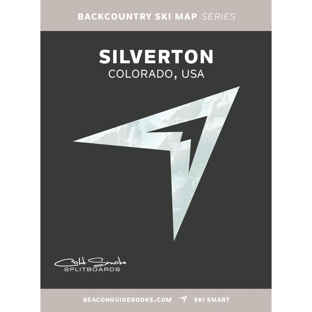 Beacon Guide Backcountry Ski Maps Colorado - Cripple Creek Backcountry