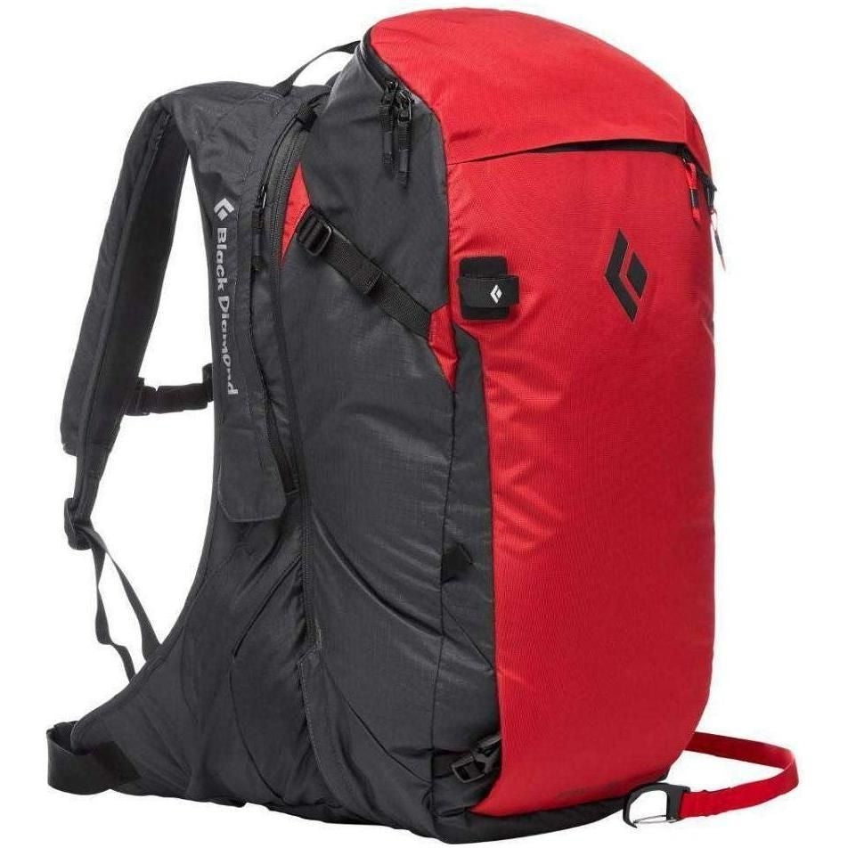 Black / Small/Medium Black Diamond Jetforce Avalanche Airbag Pro Pack 35L