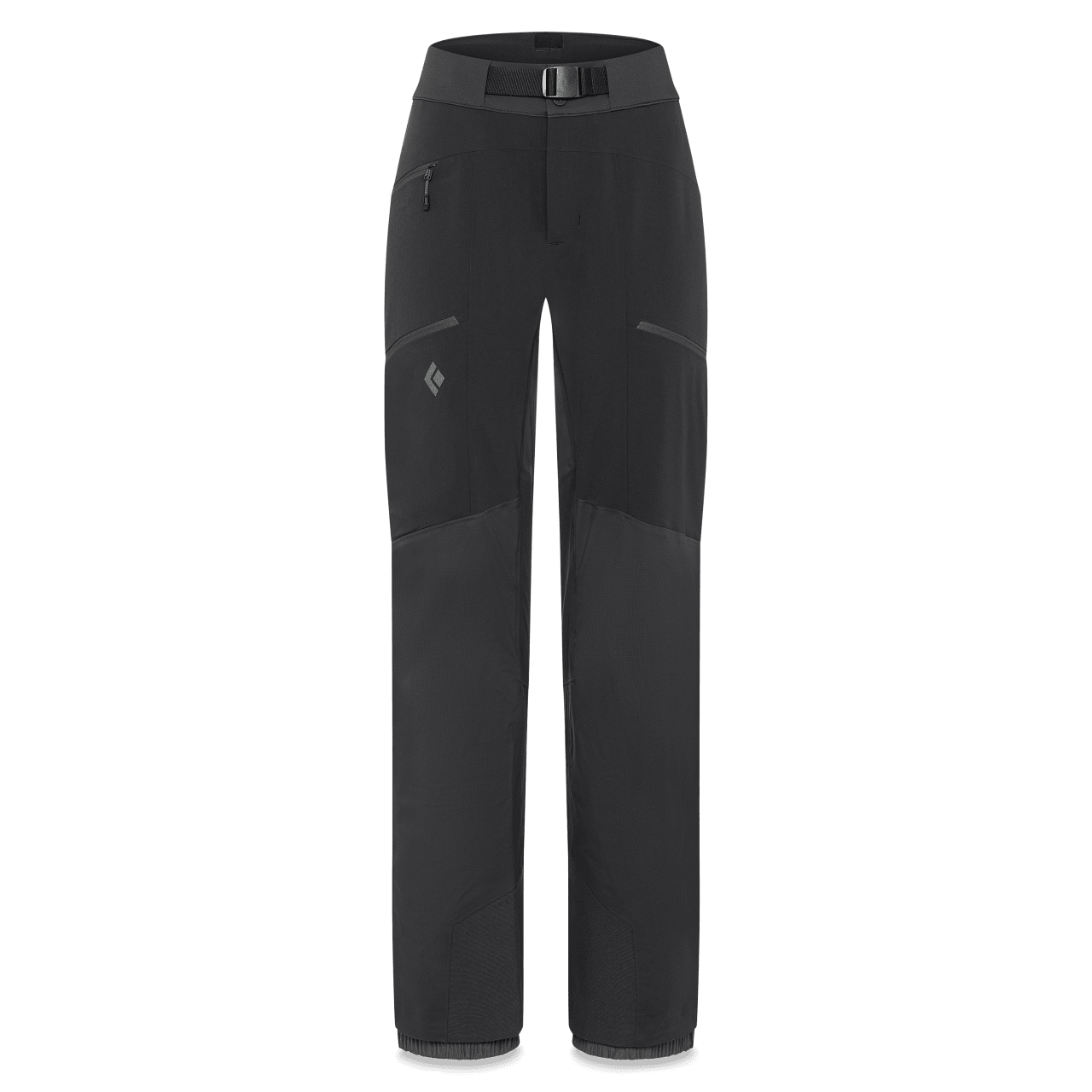 Black Diamond W Dawn Patrol Hybrid Pants Winter Apparel - Winter Apparel Womens Softshell Bottom Black Diamond XSmall Black 