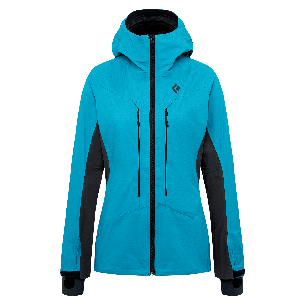 Black Diamond W Dawn Patrol Hybrid Shell Winter Apparel - Winter Apparel Womens Hardshell Top Black Diamond XSmall Azul 