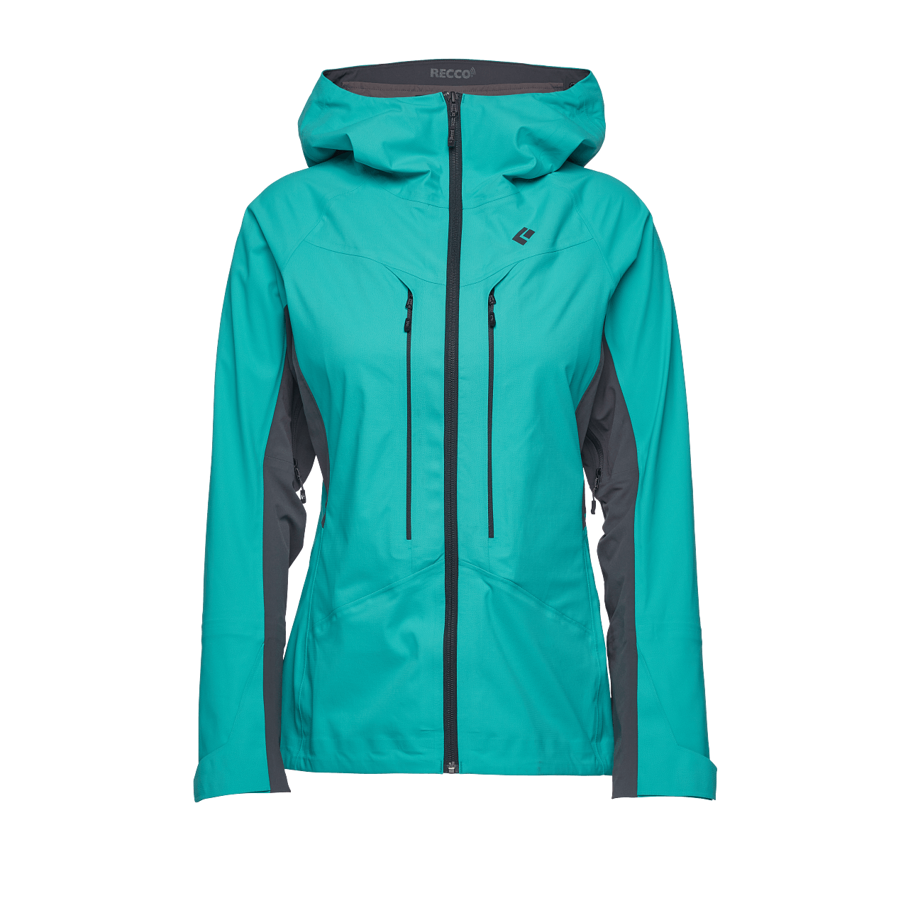 Black Diamond W Dawn Patrol Hybrid Shell Winter Apparel - Winter Apparel Womens Hardshell Top Black Diamond XSmall Dark Patina 