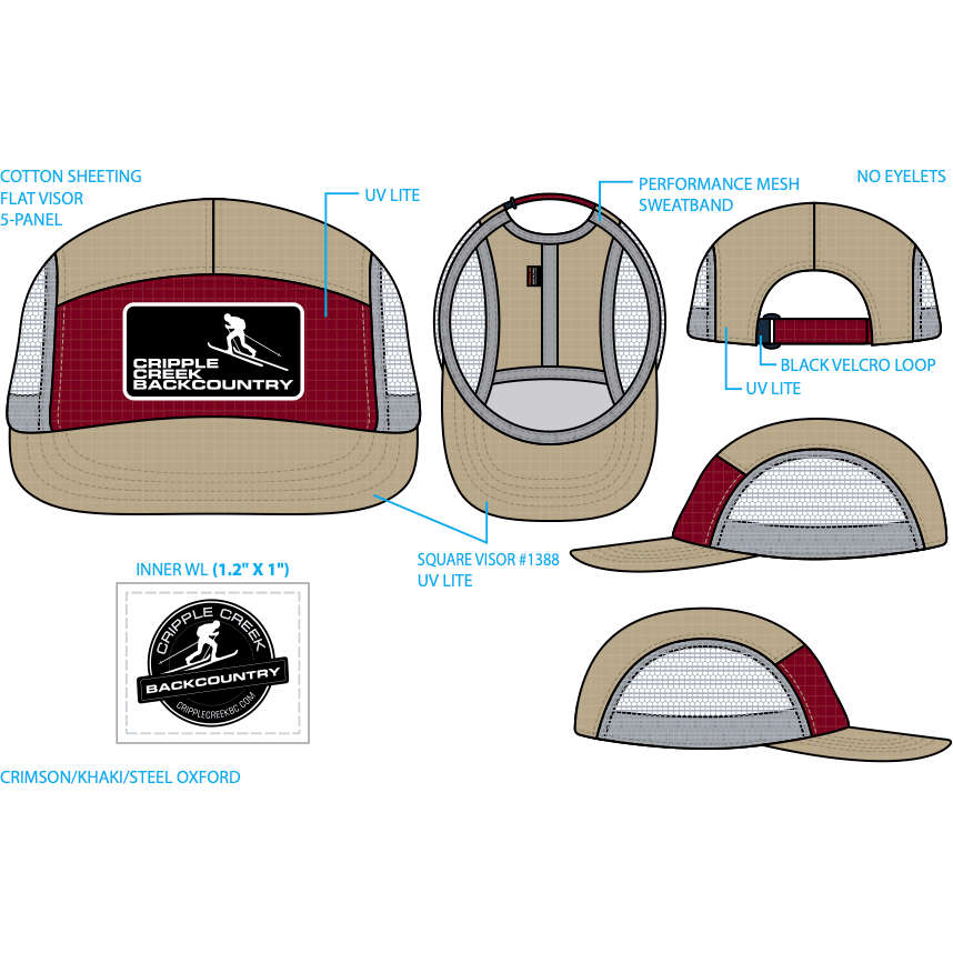 CCBC Runner Hat - Cripple Creek Backcountry