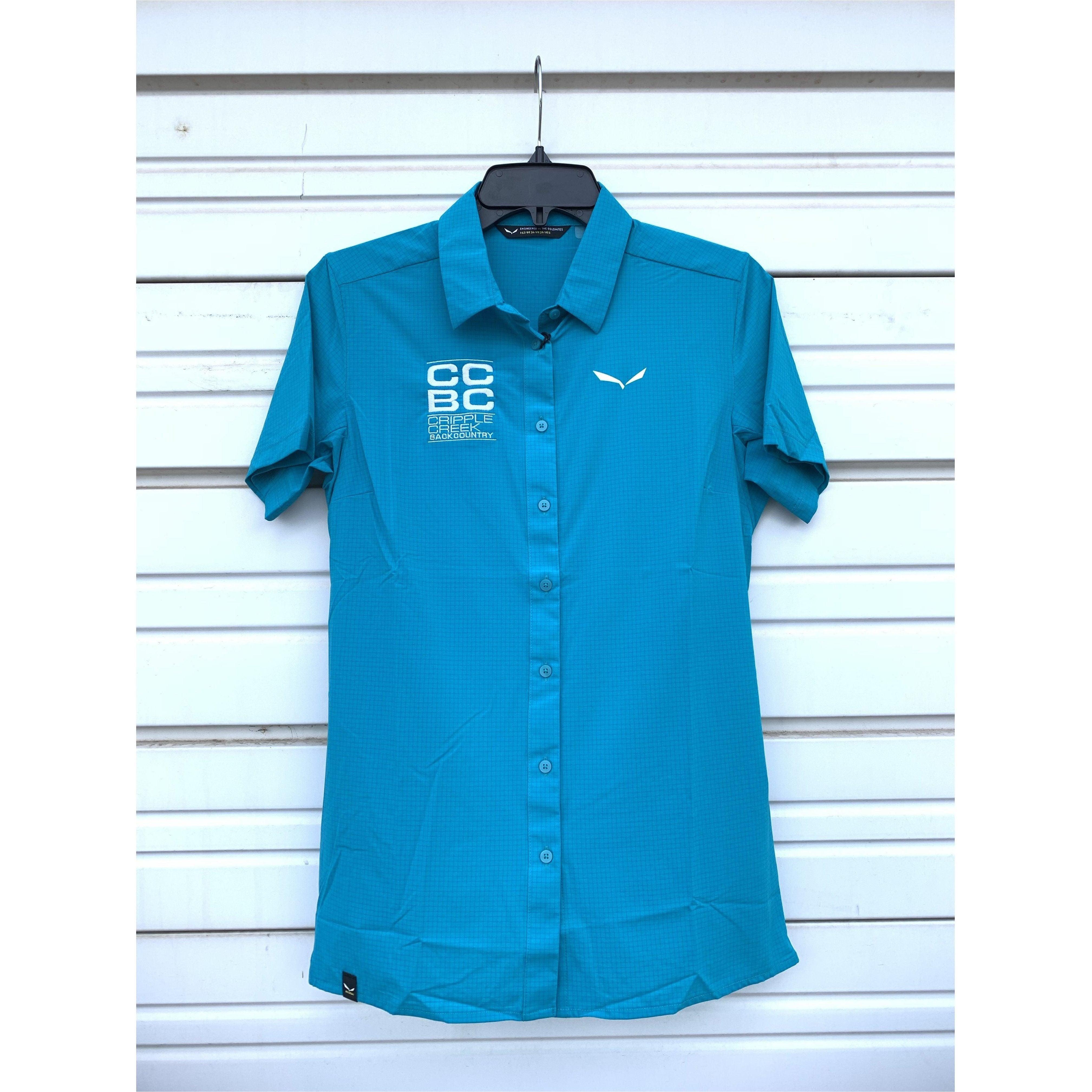 CCBC W Button Up (Salewa) Merch Cripple Creek Backcountry   