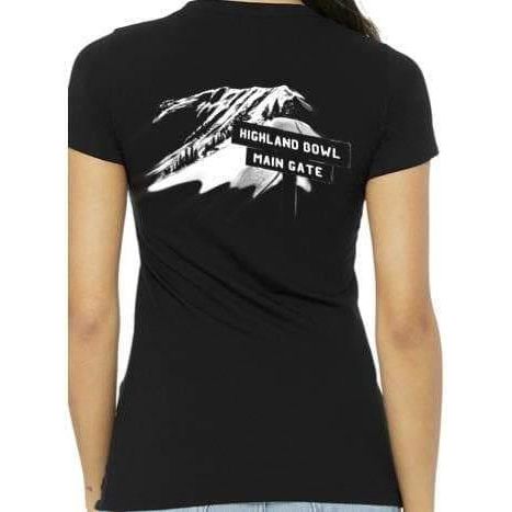 CCBC W Highlands Bowl T-Shirt Merch Cripple Creek Backcountry   