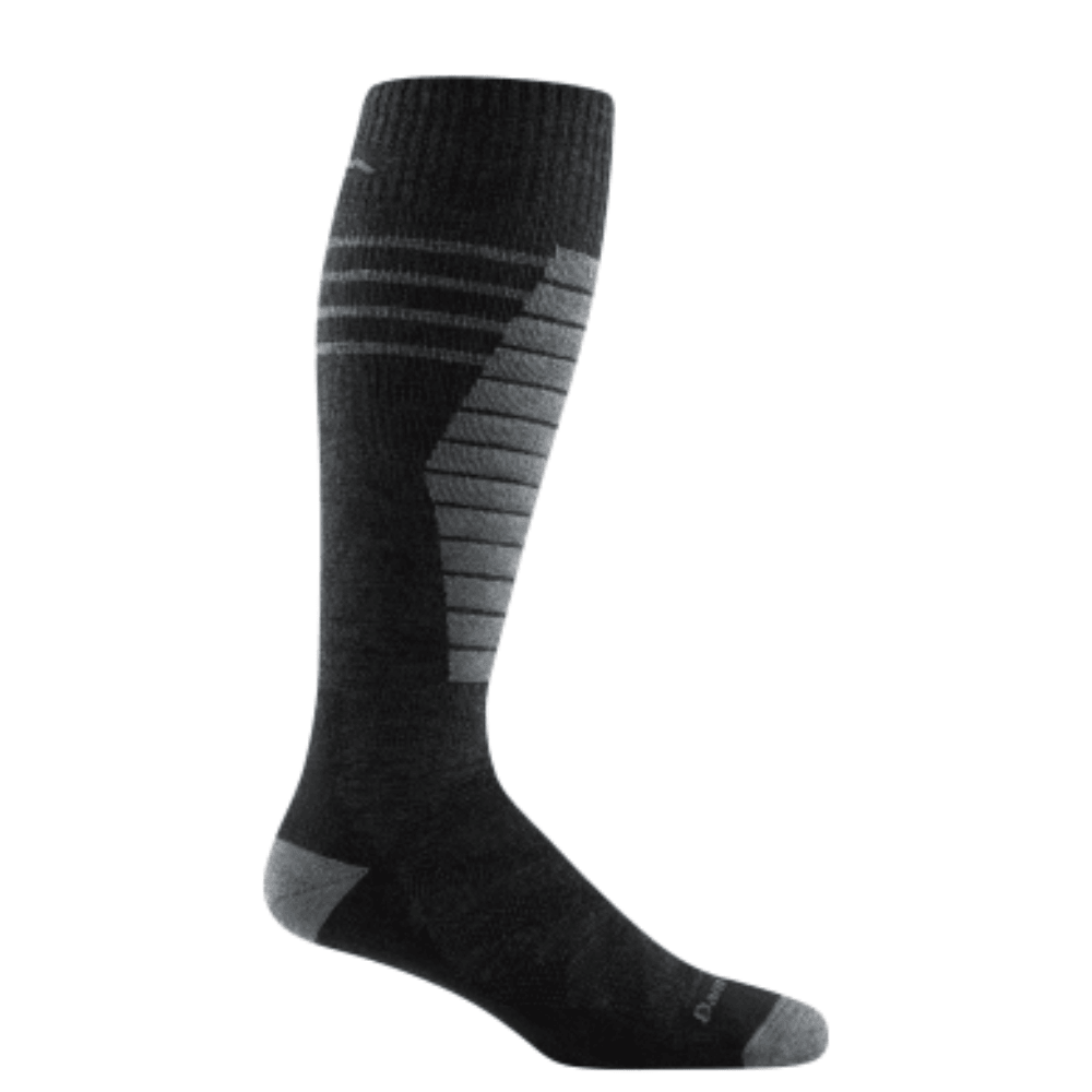 Darn Tough Edge Over-The-Calf Midweight With Cushion W/ Padded Shin Socks Winter Apparel - Socks Darn Tough Medium charcoal 