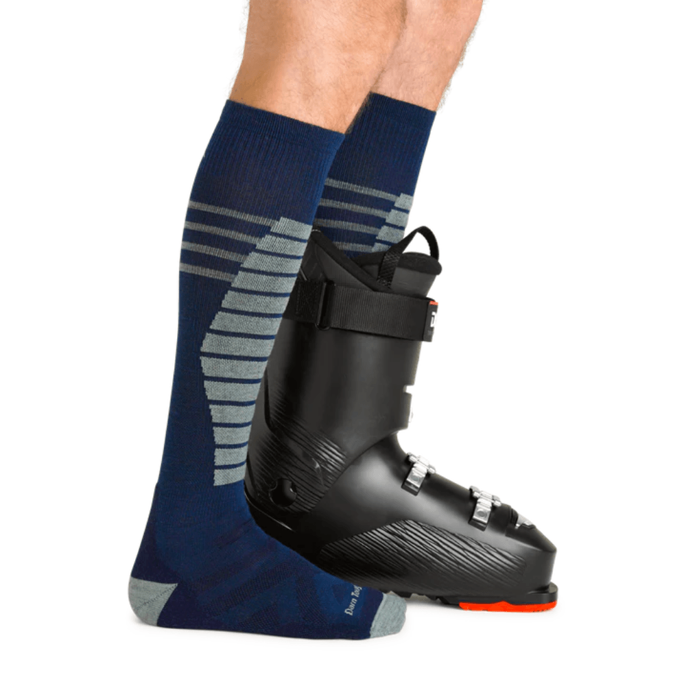 Darn Tough Edge Over-The-Calf Midweight With Cushion W/ Padded Shin Socks Winter Apparel - Socks Darn Tough   