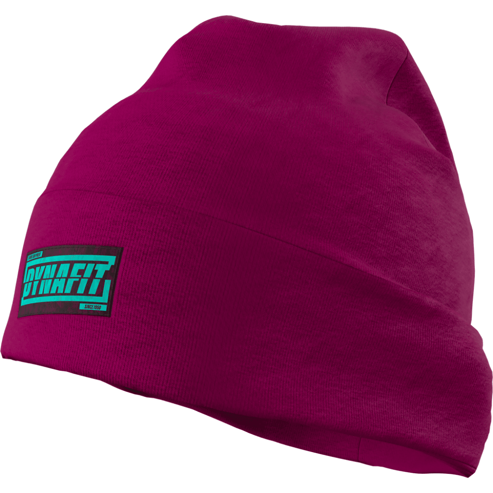 Dynafit Fold-Up Beanie Winter Apparel - Hats and Beanies Dynafit Beet Red  