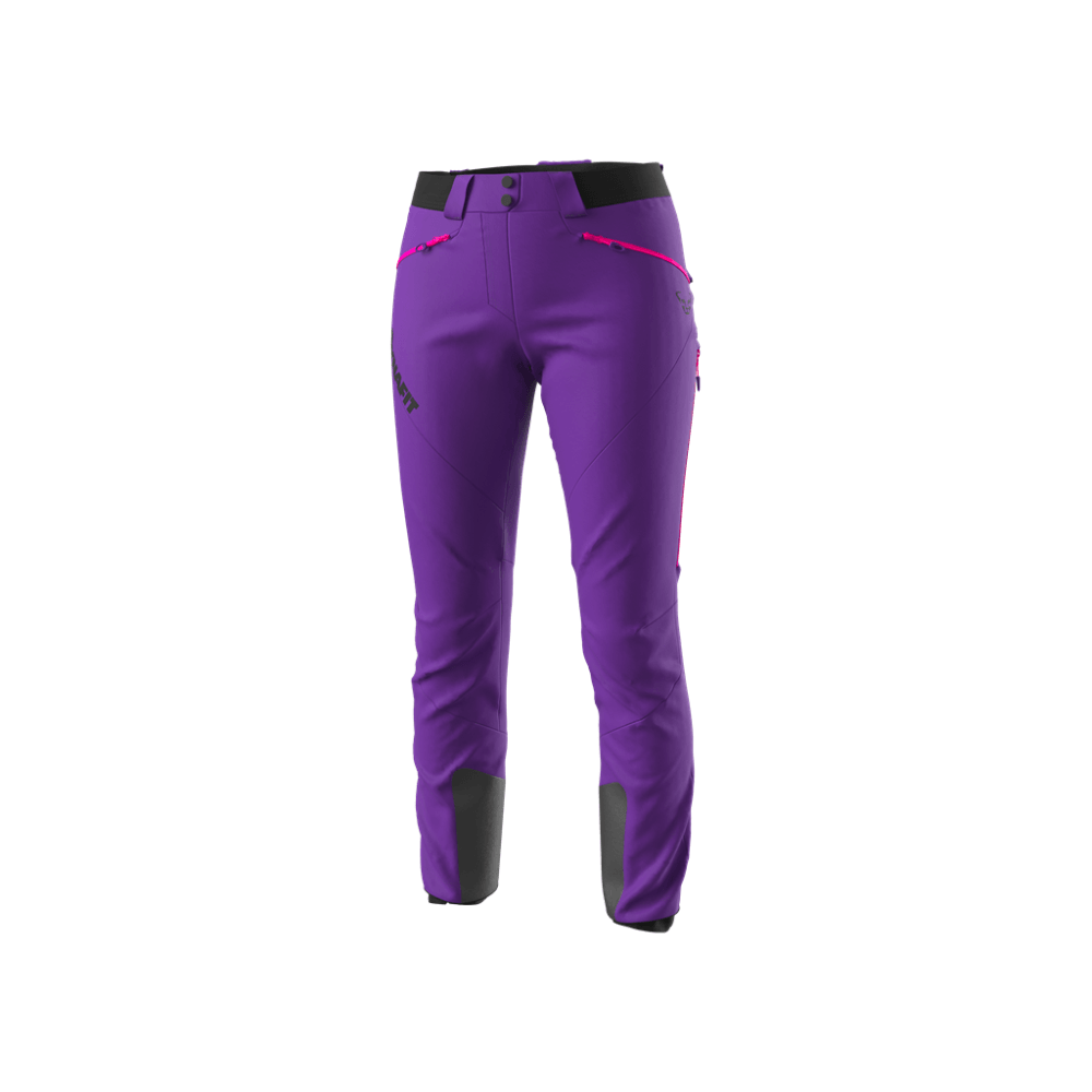 Dynafit W Low Tech Dynastretch Pant Winter Apparel - Winter Apparel Womens Softshell Bottom Dynafit Small Purple Haze 