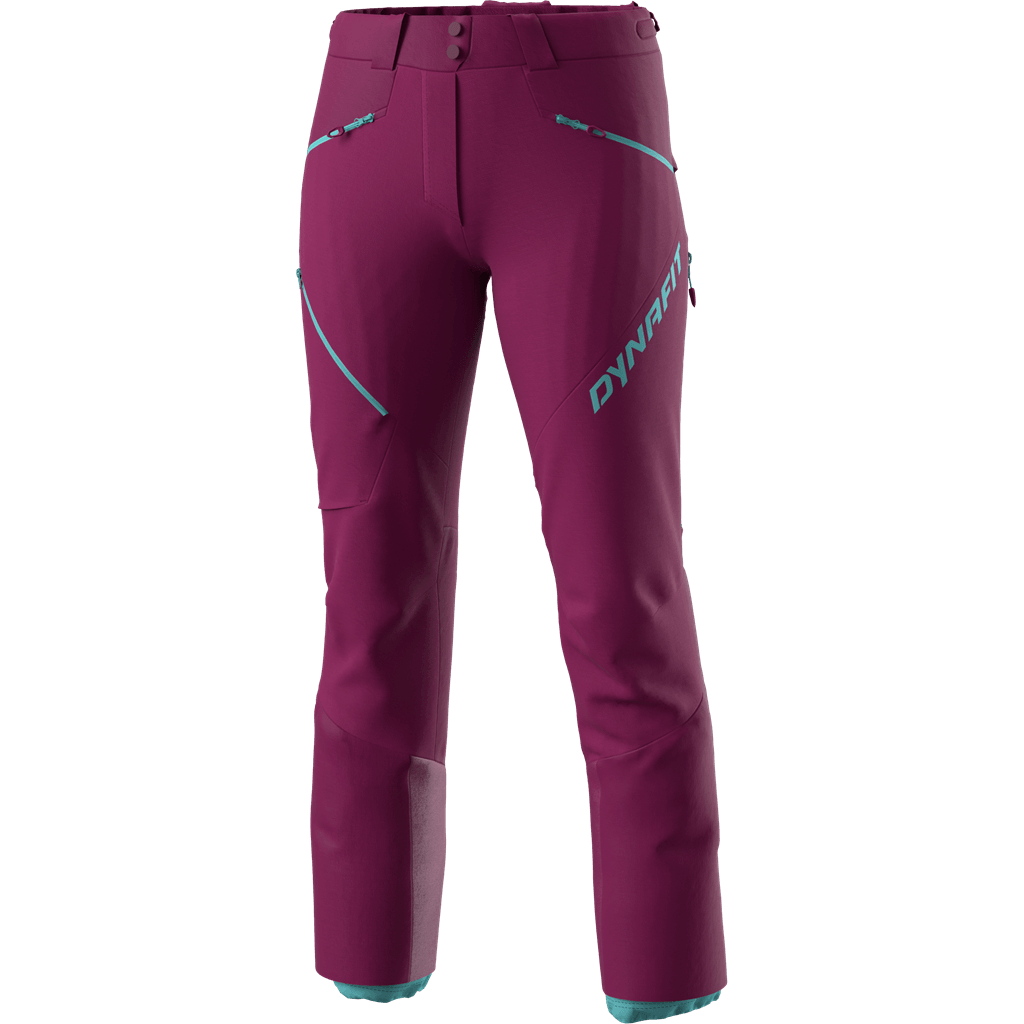 Dynafit W Radical Infinium Hybrid Pant Winter Apparel - Winter Apparel Womens Hardshell Bottom Dynafit XSmall Beet Red 