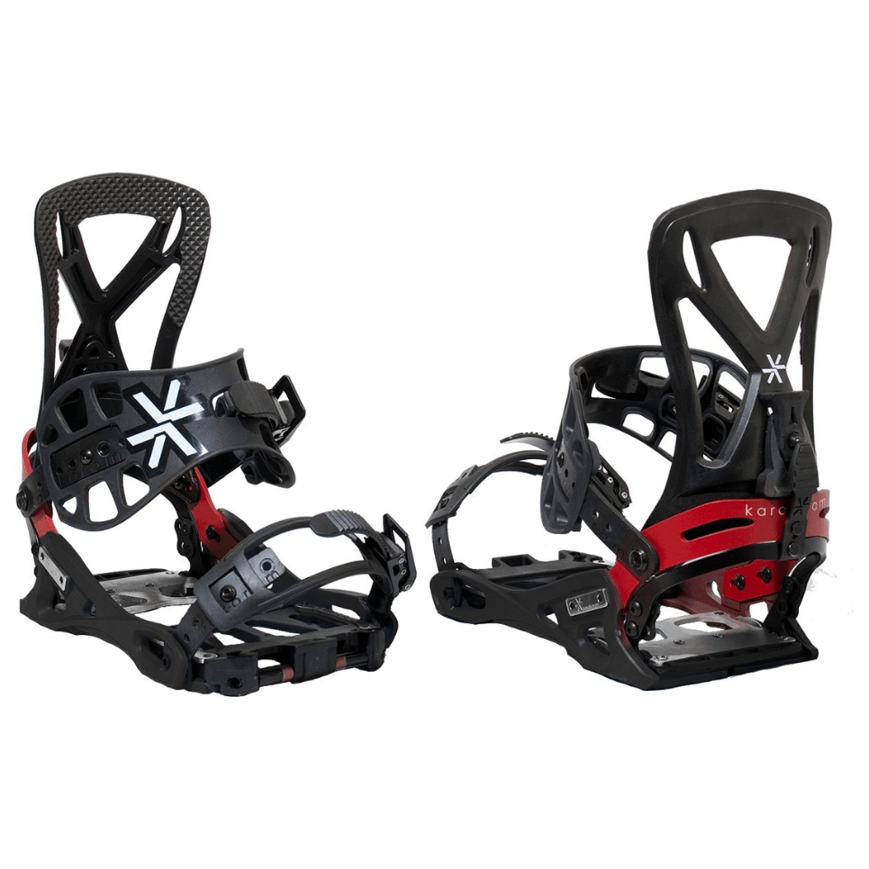 Karakoram Grizzly Bindings with Splitboard Interface Splitboard - Splitboard Bindings - Softboot Bindings Karakoram Mens 6-8  