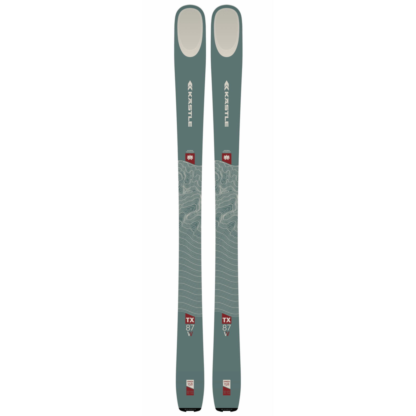 Kastle TX87 W Alpine Touring Ski Skis - Touring Skis - All Mountain - Womens Kastle 150  