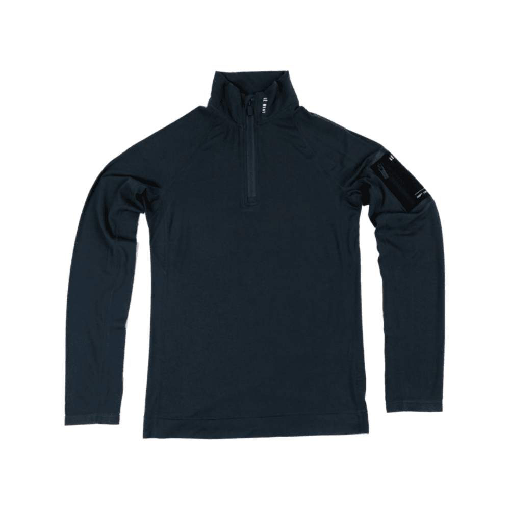 Le Bent W Core 260 1/4 Zip Winter Apparel - Winter Apparel Womens Base Layer Top Le Bent Dark Cloud Xsmall 