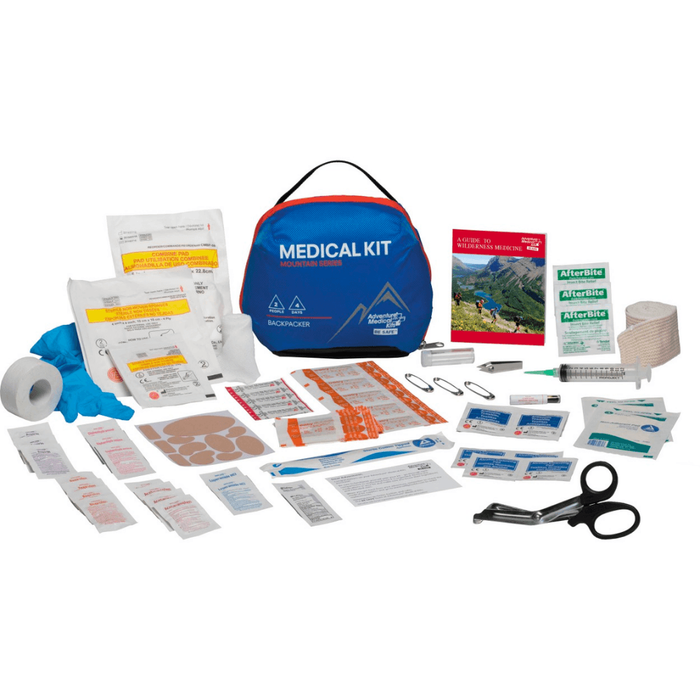 Mountain Backpacker Medical Kit Cycling Accessories - First Aid Adventure Ready Brands   