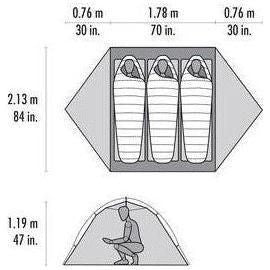 msr 4 season tent MSR Access 3 Tent