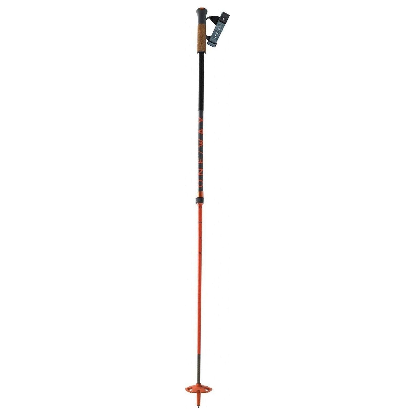 One Way FR Carbon Vario Pole Poles - Touring Poles Fischer   