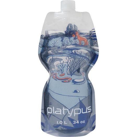 Platypus SoftBottle with Closure Cap Water Bottles and Bladders Platypus 1.0 liter Arroyo 