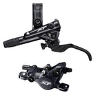 Shimano Deore XT BL-M8100/BR-M8100 Disc Brake and Lever - Rear, Hydraulic, Post Mount, 2-Piston, Black - Cripple Creek Backcountry