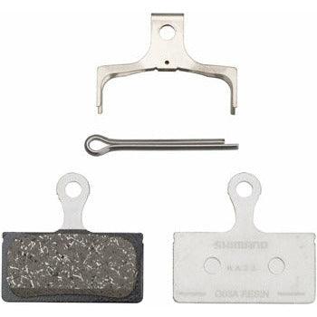 Shimano G03A Disc Brake Pads - Resin, Aluminum Backed, Fits XTR BR-M9000 and Deore XT BR-M8100 - Cripple Creek Backcountry