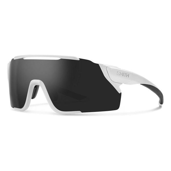 Smith Attack MAG MTB Sunglasses Eyewear - Sunglasses Smith Optics Matte White || ChromaPop Black  