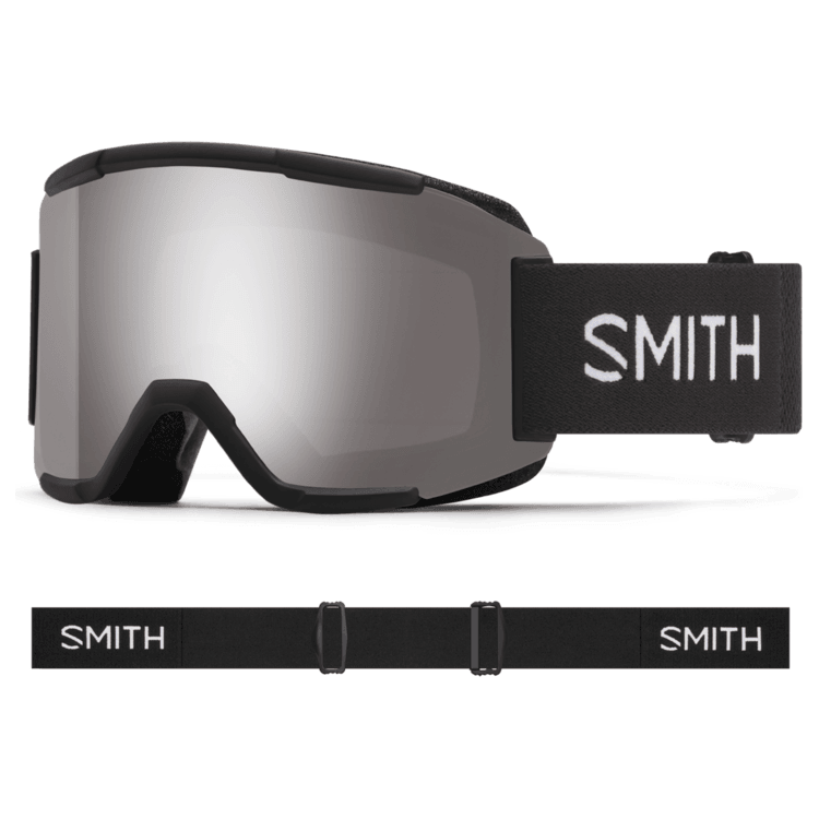 Smith Squad Goggle Eyewear - Goggles Smith Optics ChromaPop Sun Platinum Mirror  