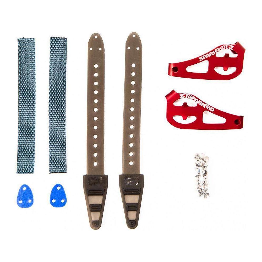 Spark R&D Splitboard Skin Tail Clip Kit Splitboard - Splitboard Skin Accessory Spark R&D Red  