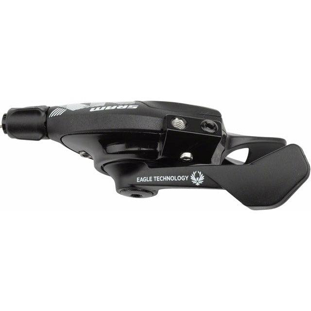 SRAM NX Eagle 12-Speed Trigger Shifter with Discrete Clamp, Black - Cripple Creek Backcountry