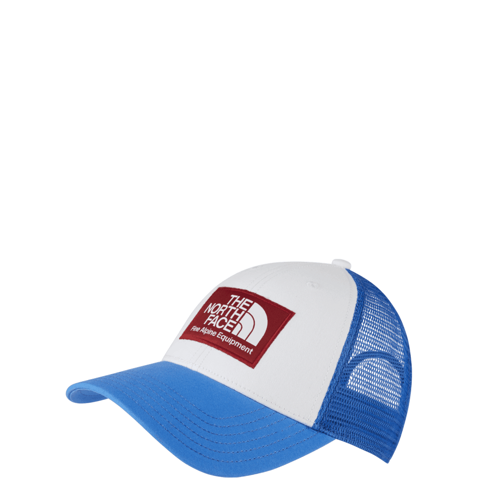 The North Face Mudder Trucker Summer Apparel - Mens - hat The North Face Hero Blue/TNF White/Cardinal Red  