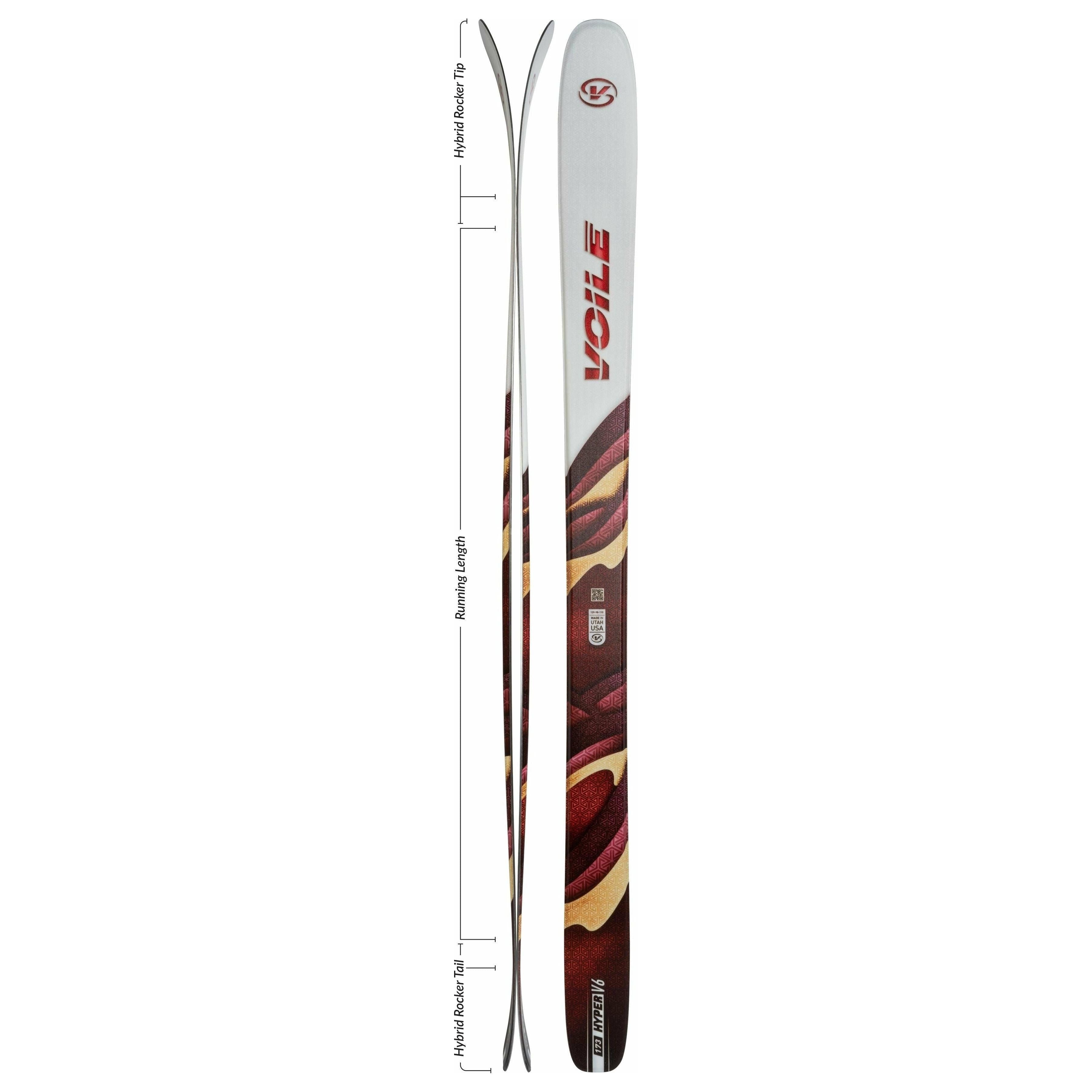 Voile Hyper V6 Alpine Touring Ski Skis - Touring Ski - All Mountain - Mens Voile   